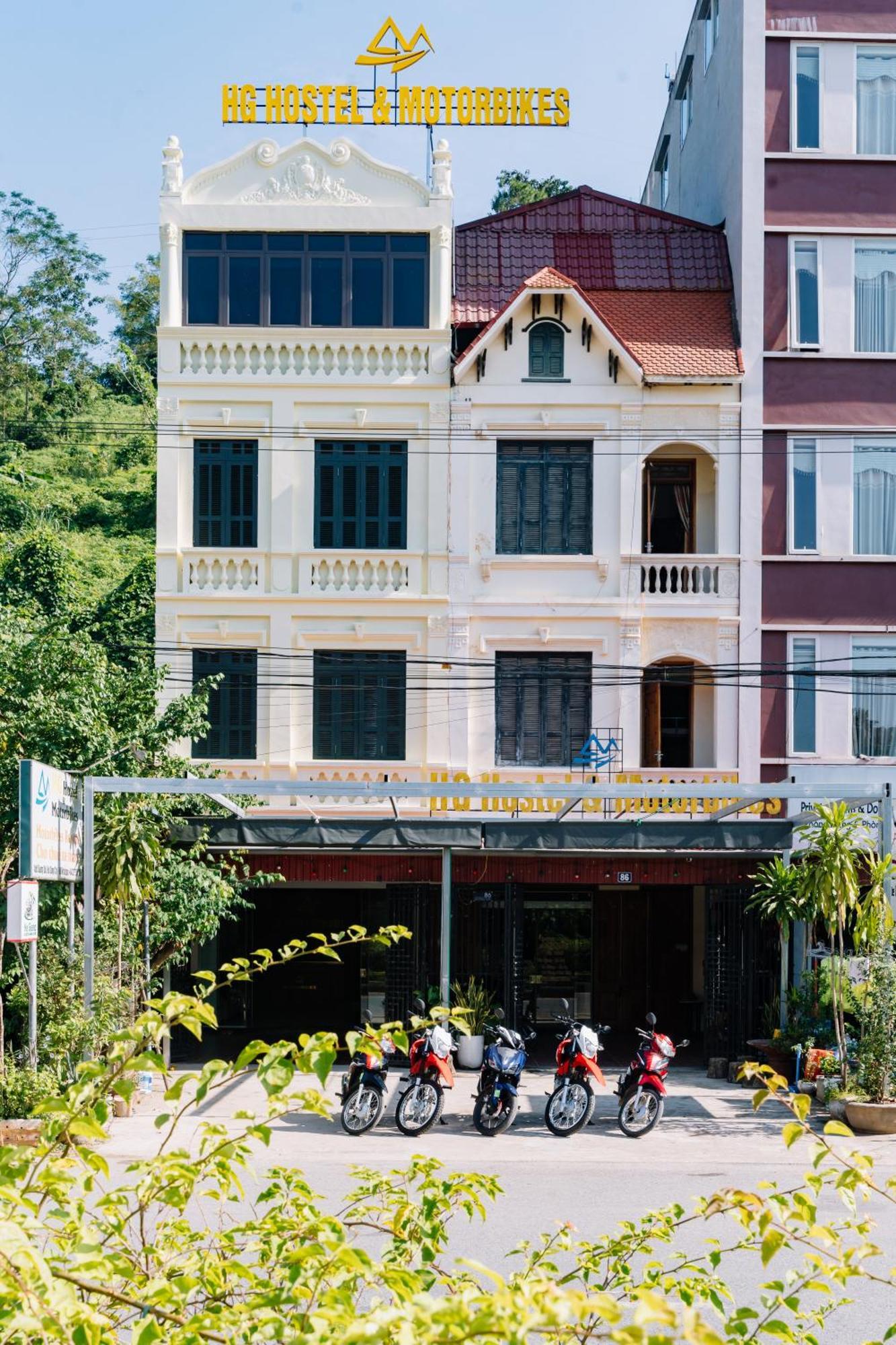 Hg Hostel Provide Tours & Motorbikes ハザン エクステリア 写真
